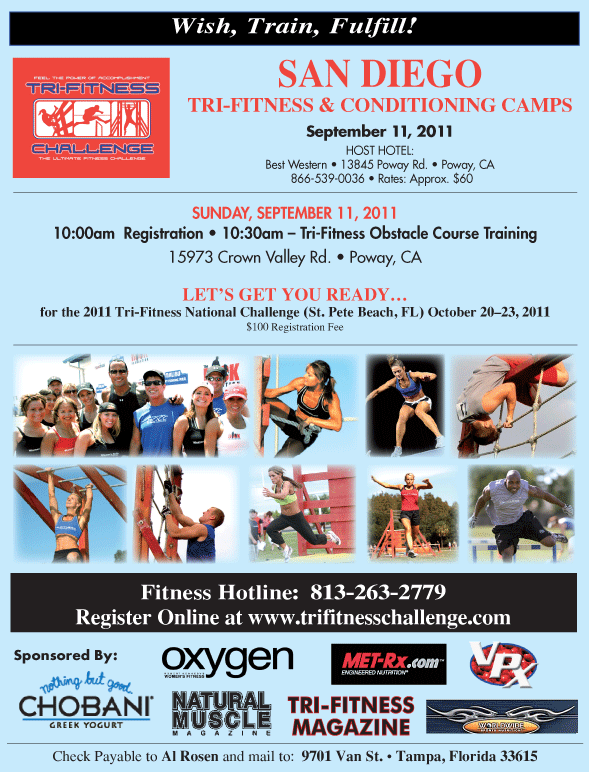 SanDiego09-2011 Tri-Fitness and Conditioning Camps