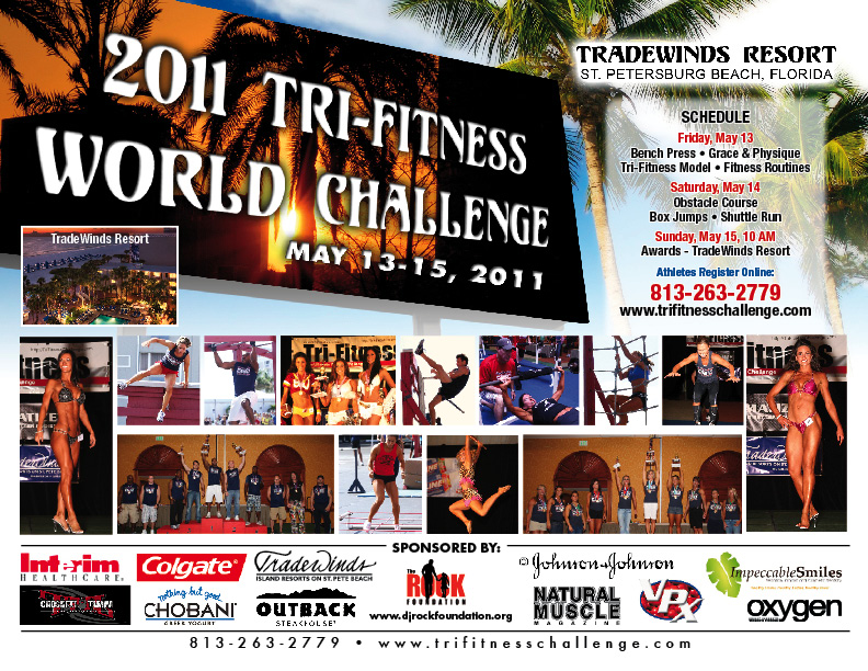 Official schedule of events for May 2011 T.F.C World Challenge weekend!