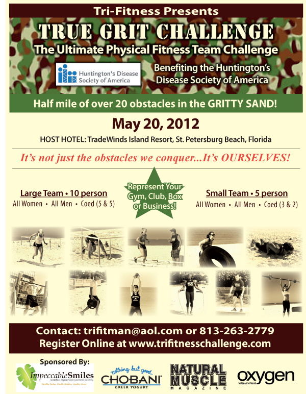 True Grit Challenge 2012 poster