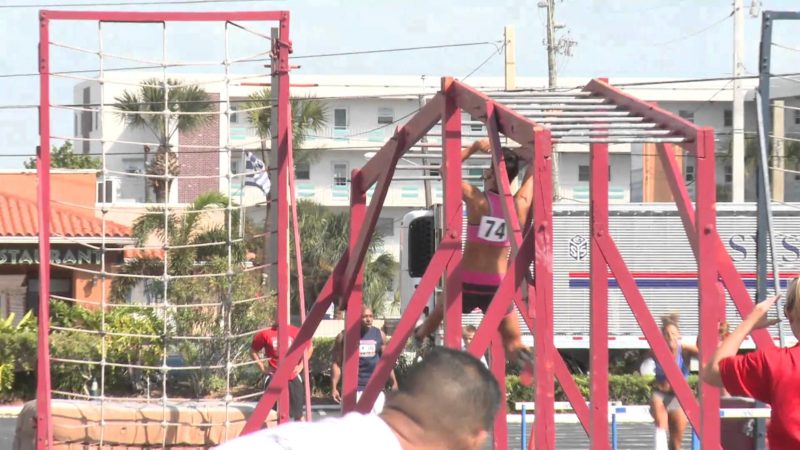 Nicole Spitzack runs the OC at the 2010 Tri-Fitness National Challenge