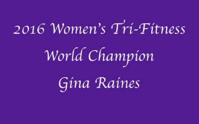 2016 Tri-Fitness Overall- Gina Raines